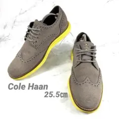 美品◾️Cole Haan ルナグランド ウィングチップ スエード 25.5のサムネイル