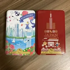 ガトーミシェル　サブレミシェル　ヴォヤージュサブレ　横浜　日本　空き缶2個