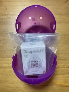 Ringcolle たまごっち4 リングコレクション　ガチャ　くろまめっち