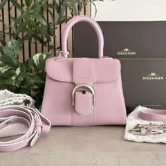 別途ショルダーストラップ付き　デルヴォー ブリヨン ミニ 2way ロデオカーフのサムネイル