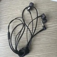動作確認済み　ブラック 有線イヤホン