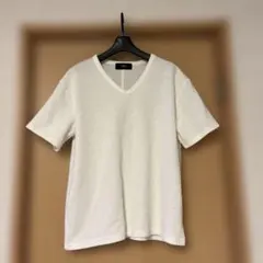AZUL by MOUSSY メンズ ホワイト半袖Vネック Mサイズのサムネイル
