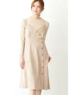 ボタンキャミワンピニットセット JILL STUART