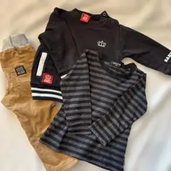 まとめ売り！ベビードール　コムサ　 ズボン　3点90サイズ