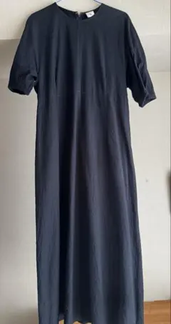 6(ROKU) Cotton Cape Long Dress ブラック - メルカリ