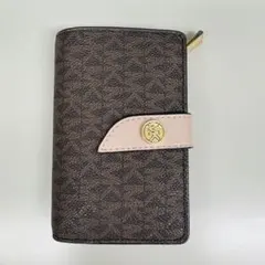 MICHAEL KORS 二つ折り財布 ブラウン/ピンク