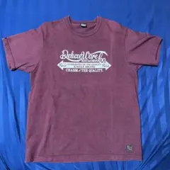 完売品　デラックスウエア　Tシャツ　BRGX-23D バーガンディ　アメカジ　Lのサムネイル