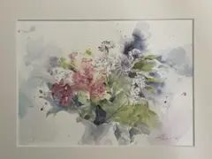 芍薬の花 油彩画 肉筆 原画 額無し - メルカリ