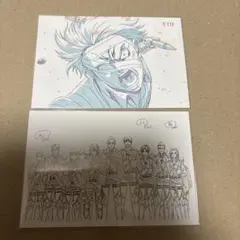 進撃の巨人 完結編 入場者特典 複製原画ポストカード 2枚 リヴァイ&調査兵団