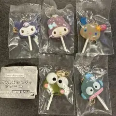 新品未使用　カラフルキャンディチャーム　5種類