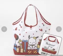 サンリオ ポチャコ ポーチ付きショッピングバッグ エコバッグ しまむら