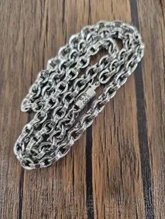 925　SILVER　ペーパーチェーン45cm