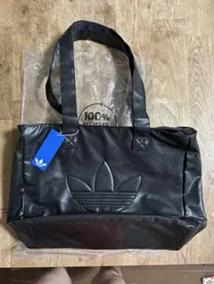 新品未使用 バッグ ショッパー メタリック PU アディダス