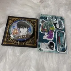 サカモトデイズ バースデイ 名場面ジオラマフィギュア 缶バッジ 勢羽夏生