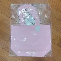 【新品】Maison de FLEUR フリルハンドル トートバッグ M ピンク