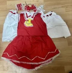 ひよこサンドイッチ製 東方project 博麗霊夢 子供用 コスプレ衣装のサムネイル