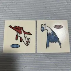 ラティアス　ラティオス　212弾　ポケモンパンシール　デコキャラシール