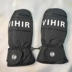 VIHIR 黒 ミトングローブ　Sサイズ　児童用　　雪遊び　手袋　スキー