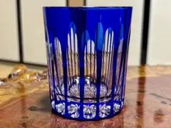 未使用】カガミクリスタル KAGAMI 木村秋男氏デザイン 冷酒杯 江戸切子