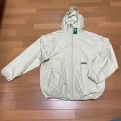 AIGLE フード付きジャンバークリーム色