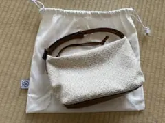 ロエベ LOEWE キュービィバッグ ハンドバッグ ナチュラル
