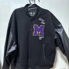 MSC スタジャン 黒 ウール - メルカリ