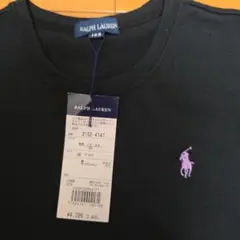 新品　ラルフローレン レディース半袖Tシャツ ブラック 160 S　ナイガイのサムネイル
