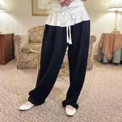 バイカラーラウンジパンツ / EDIT.FOR.LULU