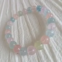 高品質　✨ミックスベリルブレスレット