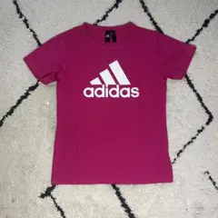 adidas ピンク Tシャツ