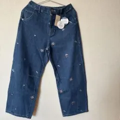 最終値下げ‼︎サマンサモスモス　カーブシルエット　デニム　パンツ　M