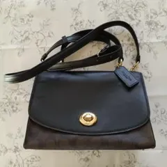 COACH ショルダーバッグ シグネチャー ブラック