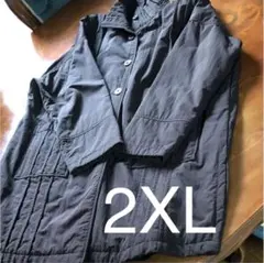 週末お値下げ中 スーツの上に 薄手の中綿コート 2XL 茶系