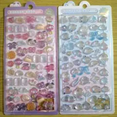 クーリア　ボンボンドロップシール　ニーハオ　シマエナガ　2枚セット