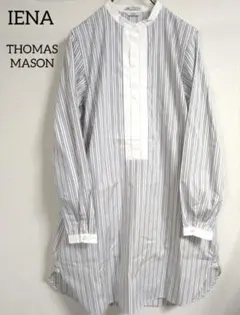 IENA×THOMAS MASON ノーカラー ブラウスのサムネイル