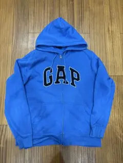 GAP フルジッパー パーカー Y2K 平成 ギャル 青 K0309 - メルカリ