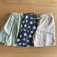 グローバルワークキッズ　ビームス　スカート　ショートパンツ　120 まとめ