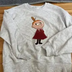 ムーミン谷のなかまたち リトルミイ 刺繍 トレーナー 140のサムネイル