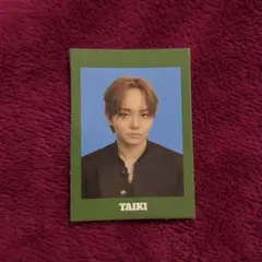 STARGLOW TAIKI タイキ 証明写真 ID Photo Sticker