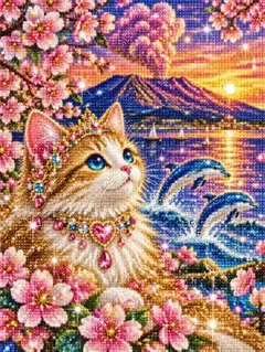 オリジナルデジタルアートプリントポスターA4カードケースで発送