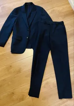 UNIQLO ユニクロ 感動ジャケット 感動パンツ セットアップ ネイビー