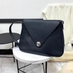 エルメス　クリスティーヌ35　ブッフル　ブルーオブスキュール　SV金具　□A刻印のサムネイル