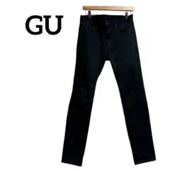 美品✨ジーユー　ウルトラストレッチスキニーパンツ　黒　サイズ30