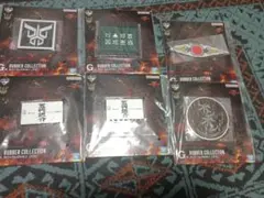 仮面ライダークウガ一番くじ　G賞ラバーコレクション　6点