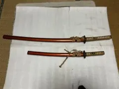 豪華絢爛/極美品】高級模造刀 太刀 童子切安綱風 糸巻陣太刀 106cm