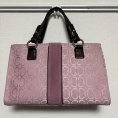 【極美品】4℃ ハンドバッグ ピンク