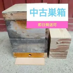 ニホンミツバチ　中古巣箱　誘引液　ミツロウ　巣クズ付き ニホンミツバチ 中古巣箱 誘引液 ミツロウ 巣クズ付き - メルカリ