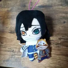 【鬼滅の刃】伊黒小芭内×ラスカルコラボぬいぐるみ・マスコット