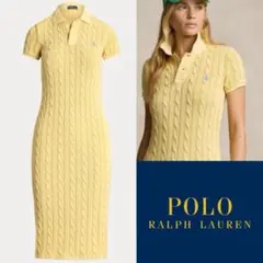 POLO Ralph Lauren ケーブルニットロングワンピース　Mサイズ