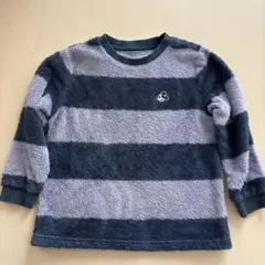 UNIQLOミッキー刺繍入りストライプパジャマ(上のみ) 120㎝